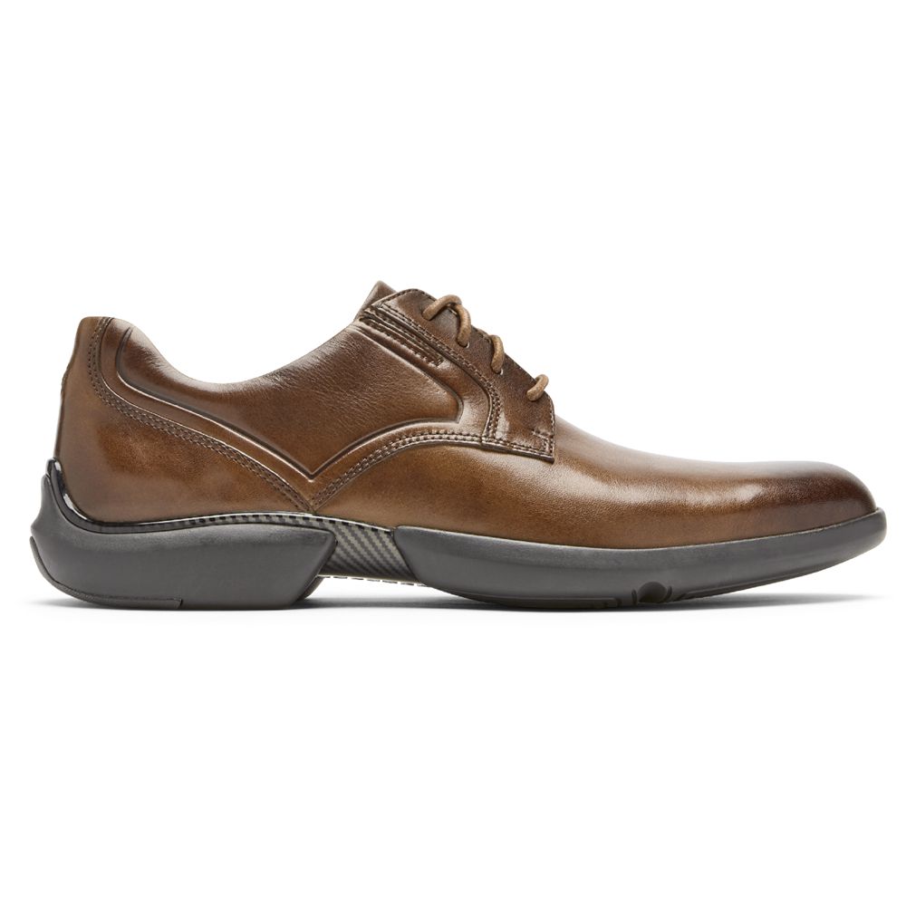 Pantofi Oxford Barbati Rockport Total Motion Advance Plain Toe Maro - Romania 7981-NRGCQ